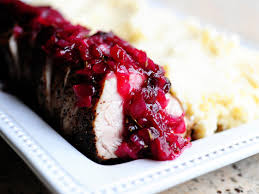 Season pork tenderloins liberally with salt and pepper, then with herbs de provence, pressing to get the herbs to adhere to the pork. Pork Tenderloin With Cranberry Sauce Tasty Kitchen A Happy Recipe Community