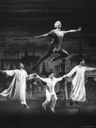 Actress Mary Martin Gives Kids A Flying Lesson In The Broadway Production Of Musical Peter Pan Premium Photographic Print Allan Grant Allposters Com Mary Martin Peter Pan Musical Peter Pan Broadway
