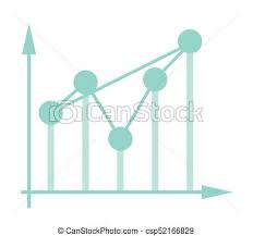 Fluctuating Business Chart In Coordinate System Fluctuating