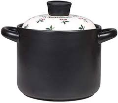 This energy saving cooking method is easy and saves on another advantage of cooking with what is often called a chinese clay pot is that it's pretty enough to take from stove to table. Clay Pot Earthen Pot Ceramic Cookware Japanese Ceramic Hot Pot Casserole Earthenware Clay Pot Serves Round Black In 2021 Ceramic Cookware Earthenware Clay Ceramic Pot