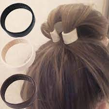 Silicone Foldable Stationary Hair Bands Ponytail Holder Tools Simple Multifunction Fashion Hair Accessories Fashion Hair Accessories Rope Hair Hair Clips Girls