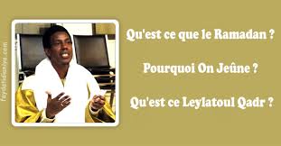 Le croyant qui les accomplit se verra récompensé par dieu. Video Qu Est Ce Que Le Ramadan Pourquoi On Jeune Et Qu Est Ce Leylatoul Qadr Oustaz Ahmed Ba Fait Le Point Faydatidianiya Com