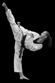 Black And White Photo Of A Taekwondo Athlete Performing A High Side Kick Yeop Chagi Martial Arts Photography Martial Arts Girl Martial Arts Training