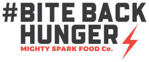 With every mighty spark purchase, we donate a meal to local food banks or international need. Mighty Spark Oh Bite It