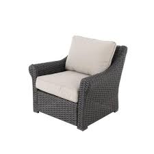 Allen Roth Evandale Set Of 2 Brown Wicker Metal Stationary Conversation Chair S With Tan Cushioned Seat Lowes Com In 2020 Seat Cushions Seating Wicker