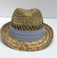100 Straw Hat With Blue Gray White Band Broner Wear It Men S Sizes M Xl Bronerwearit Strawhat White Band Mens Straw Hats Hats