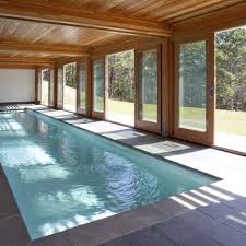 Simple Easy Beautiful Great For Any Unused Past Of Your Home And Enclosed So Easily Can Be Indoor Swimming Pool Design Indoor Pool Design Small Indoor Pool