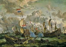 Dutch Master Paintings Four Day Battle In The Second Anglo Dutch War Marine Painting Anglo Dutch Wars Painting