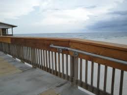 An overview of the basic ada guidelines for handicap ramps or wheelchair ramps, including slope requirements, handrail height, and many new building projects must have a handicap ramp, or wheelchair ramp, that meets the minimum requirements of the americans with disabilities act (ada). How To Add Ada Railing To A Wooden Access Ramp Simplified Building