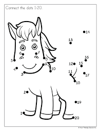 We are always using them for something. Dot To Dot 1 10 And 1 20 Freebies Your Therapy Source