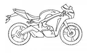Coloriage transports les motos 13. Coloriage A Dessiner Moto Et Voiture