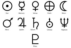 Solar System Symbols Nasa Solar System Exploration