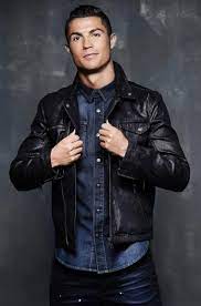 Soccer Player Cristiano Ronaldo Leather Jacket Cristiano Ronaldo Leather Jacket Ronaldo