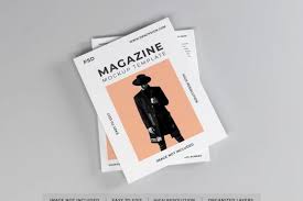✓ free for commercial use ✓ high quality images. Realistic Magazine Paper Mockup Template Deeezy