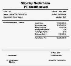 Format slip gaji direkturexcel : Contoh Slip Gaji Bulanan Format Excel Malaysia Download Kumpulan Gambar
