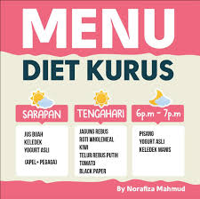 2.ambil makanan mengikut keperluan harian. Cara Nak Kuruskan Diri Cantikkan Kulit Dengan Menu Diet