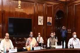 The goods and services tax council is meeting for its first meeting in nearly seven months today with gst council meeting live: Gst Council Meet Collection Has Shortfall Of Rs 2 35 Lakh Crore In Fy21 States Given Two Options On Compentation