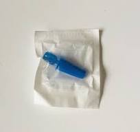 5 PC Medline Catheter Plug & Drain Tube Protector /Blue (12200)