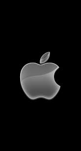 Apple logo 3d 4k wallpaper. Black Apple Logo Wallpaper For Iphone 7 Novocom Top