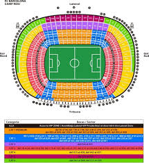 Tickets Barcelona Com Seats Category In The Camp Nou