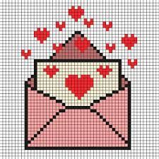 Coloriage pixel art cultura, coloriage pixel art star wars, coloriage pixel chat, coloriage pixel pdf, coloriage pixels djeco. Pixel Art Saint Valentin Tous Nos Modeles A Imprimer Tete A Modeler