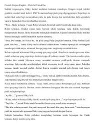 Selain itu, tampilan dari buku ini kurang menarik sehingga membuat siswa malas buat membacanya. 8 Contoh Cerpen Singkat Terbaik Beserta Struktur Unsur Intrinsiknya