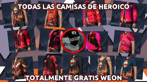 Maybe you would like to learn more about one of these? Venta Todas Las Camisas De Heroico Free Fire En Stock