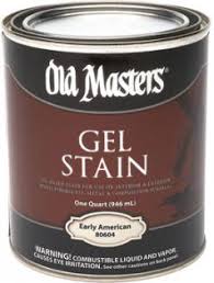 gel stain old masters