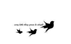 Tattoo Bob Marley Three Little Birds Little Bird Tattoos Birds Tattoo Bird Tattoo Wrist