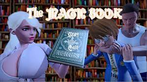 Magic book porn game