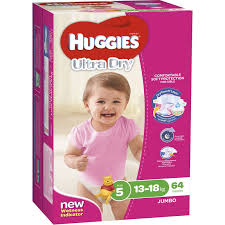 huggies nappies walker girl jumbo 64 pack huggies baby protection girls layering