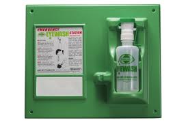 What are the specifications for eyewash stations and eye/face wash stations? Sp Bel Art Emergency Eye Wash Safety Stations Sp Bel Art