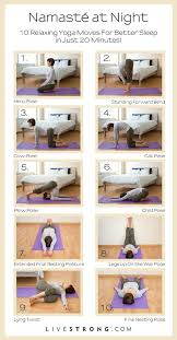 Livestrong Com Simple Healthy Living Relaxing Yoga Night Yoga Yoga Moves