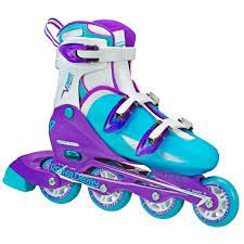 Women's k2 alexis 90 boa inline skates. V Tech 500 Women S Inline Skates Adjustable Size 6 To 9 Blue Purple