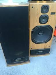 Best 2 Large Sharp 3 Way Stereo Speakers For Sale In Atlanta Georgia For 2021