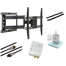 Full Motion Tv Wall Mount For 19 84 Tvs With Tilt And Swivel Articulating Arm And Hdmi Cable Ul Certified Walmart Com