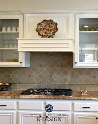 For this project, i don't have a full kitchen 'before' shot because it was. Edesign Painted Maple Cabinets A Gorgeous Off White Makeover Kylie M Interiors