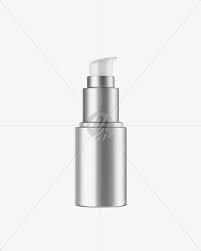 Download Metallic Cosmetic Spray Mockup In Bottle Mockups On Yellow Images Object Mockups PSD Mockup Templates