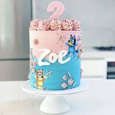 Bluey cartoon dog birthday cake. The 10 Best Bluey Cakes Because If You Re Hosting A Bluey Themed Birthday You Ll Need One Of These Bounty Parents
