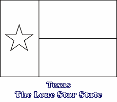The flag of texas is the official flag of the u.s. Large Printable Texas State Flag To Color From Netstate Com Flag Coloring Pages Texas Flags Texas State Flag