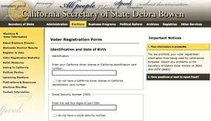 The status of ones voter card can be checked online at gujarat ceo website. California Launches Online Voter Registration Ars Technica