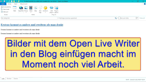 You can also save your writer documents as ms word, pdf and other popular file formats. Bilder Mit Open Live Writer In Blog Einfugen Youtube