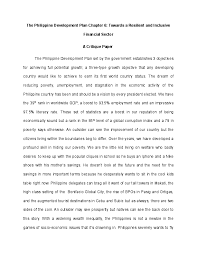 Although you will find occasional comments inserted in bubbles in the electronic manuscript, the majority of my feedback is summarized here in this critique. A Critique Paper On The Philippine Development Plan Ry Manalo Academia Edu