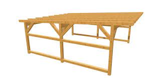 Doppel Carport Flachdach Bauanleitung 6m X 6m Carport Holz Carport Selber Bauen Carport