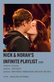Uma noite de amor e música, ask listesi, begalinis niko ir noros grojaraštis, nick in nora: Nick Norah S Infinite Playlist Polaroid Poster Nick And Norah Movie Prints Alternative Movie Posters
