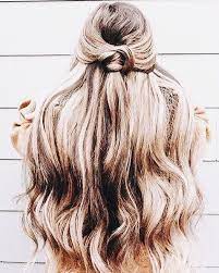 Half Up Half Down Knot Bun Hairstyle Hair Styles Long Hair Styles Hairstyle