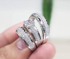 Pin By Cik Fida Majid Acer1 Sweethea On Trio Ring Set Rings Mens Wedding Bands Wedding Rings Engagement Engagement Wedding Ring Sets