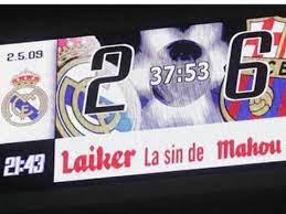Надо реал мадрид переименовать на реал плуги. Real Madrid 2 6 Fk Barselona Chempionat Ispanii 2008 09 Hd Youtube