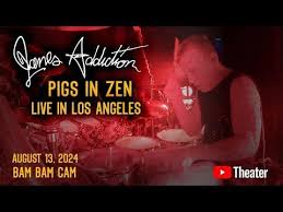 Janes Addiction Live In Los Angeles Pigs In Zen Stephen Perkins, Eric Av...