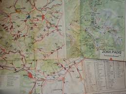 Insa, locurile isi au farmecul lor orice ar fi. Harta Turistica Muntii Apuseni 1983
